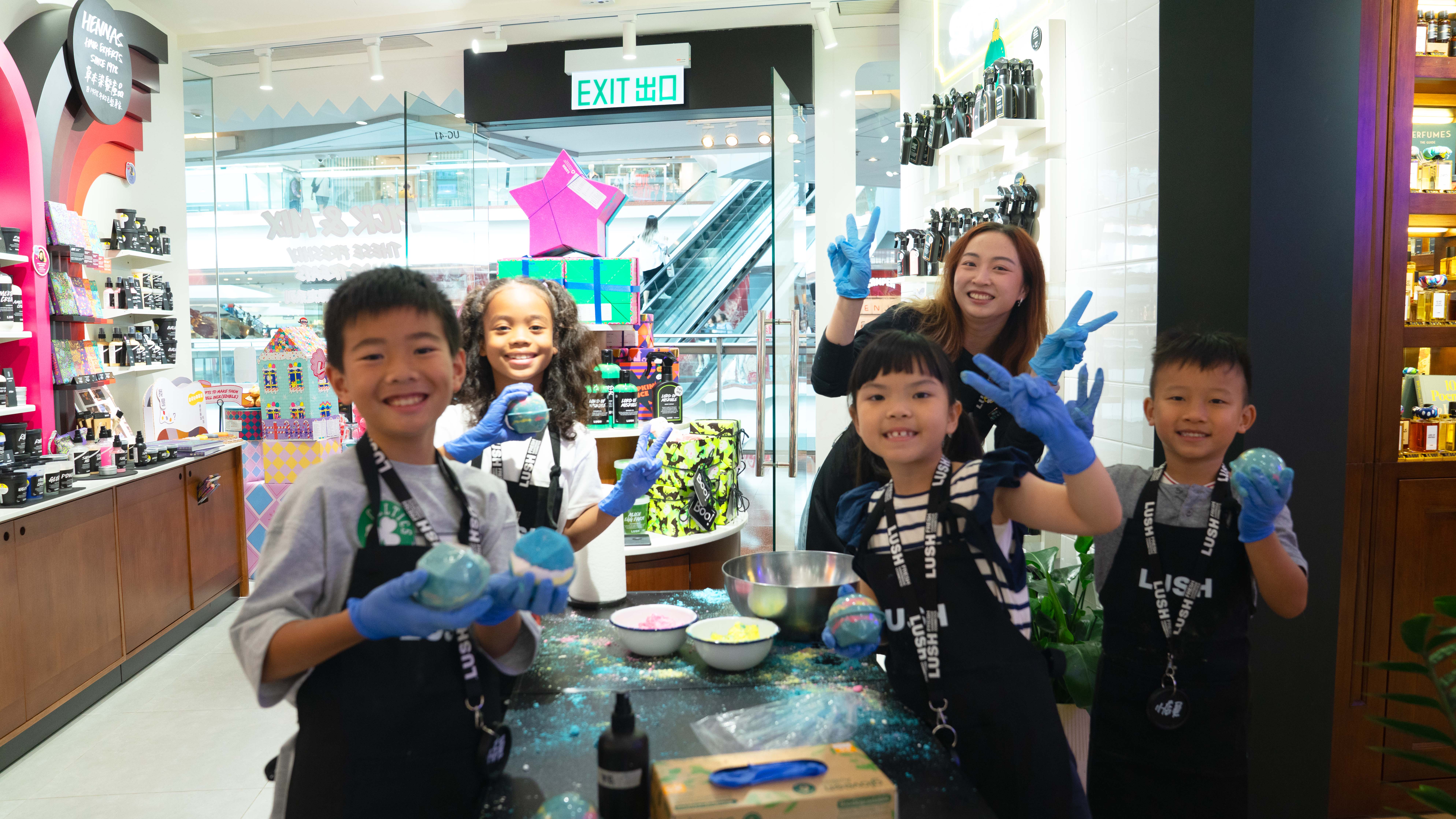 LUSH 浸浴產品手製工作坊